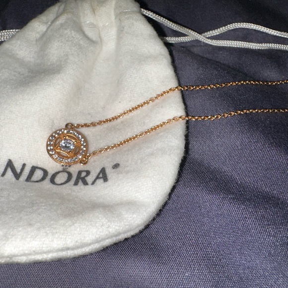 Pandora Rose Gold Necklace - Picture 2 of 3